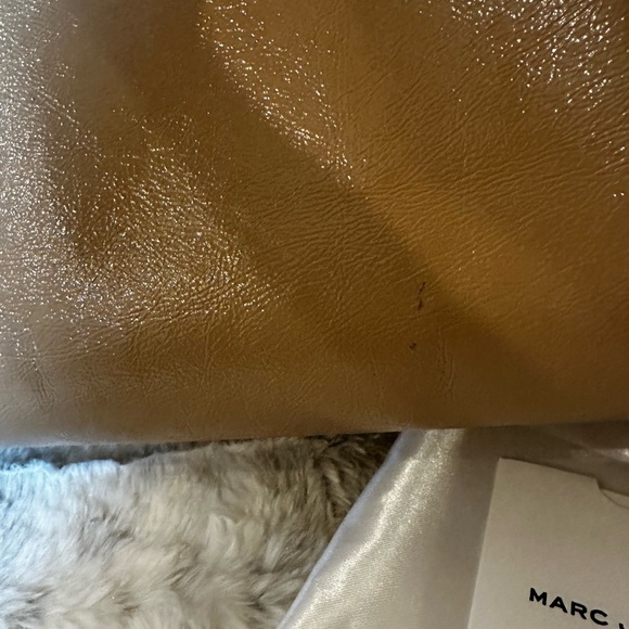 Marc Jacobs Grind Faux Shearling Tote Bag NWOT - Picture 11 of 11